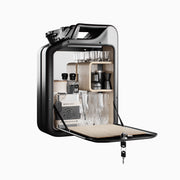 Jerry Can Drinks Bar (Nano Black + Oak)