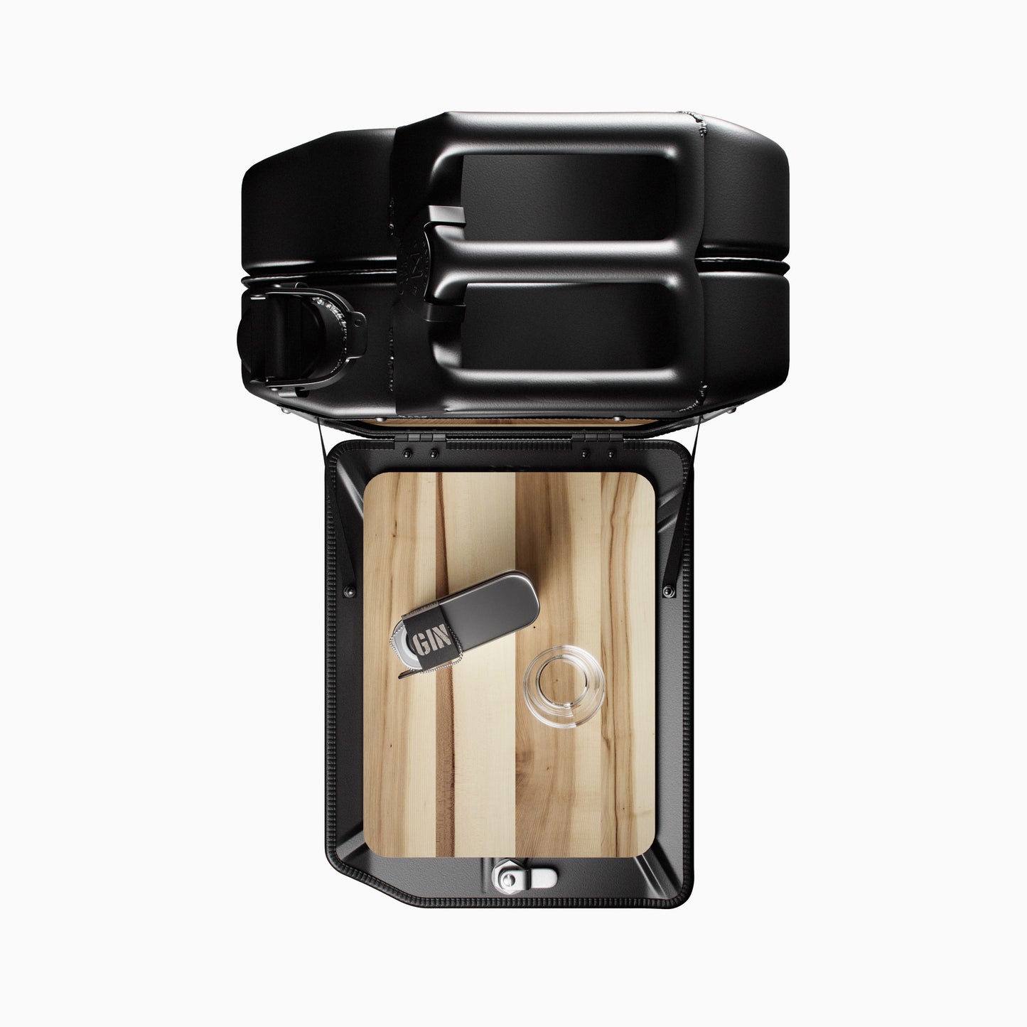 Jerry Can Drinks Bar (Nano Black + Red Gum)