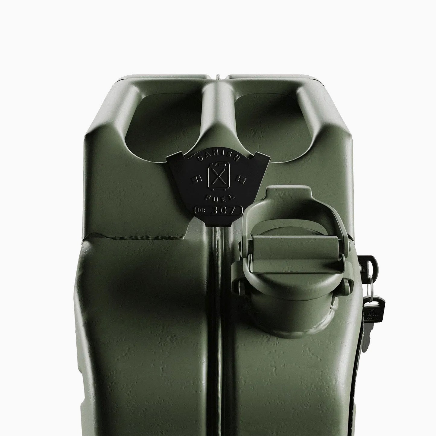 Jerry Can Bar Cabinet (Army Green + Oak)