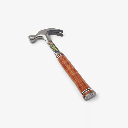 Leather-handled hammer