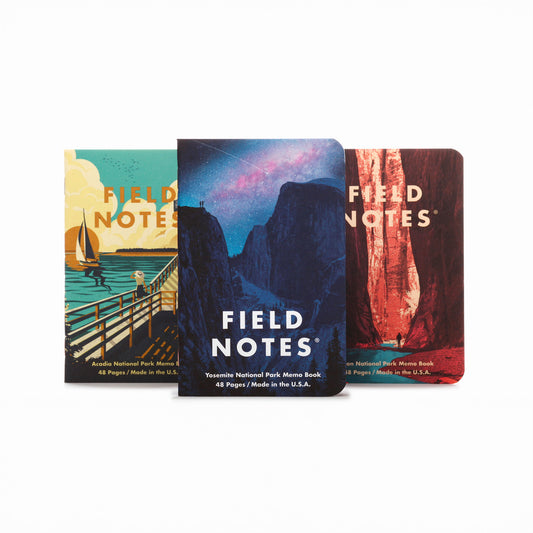 U.S. National Parks Notebooks (Yosemite, Zion, Acadia)