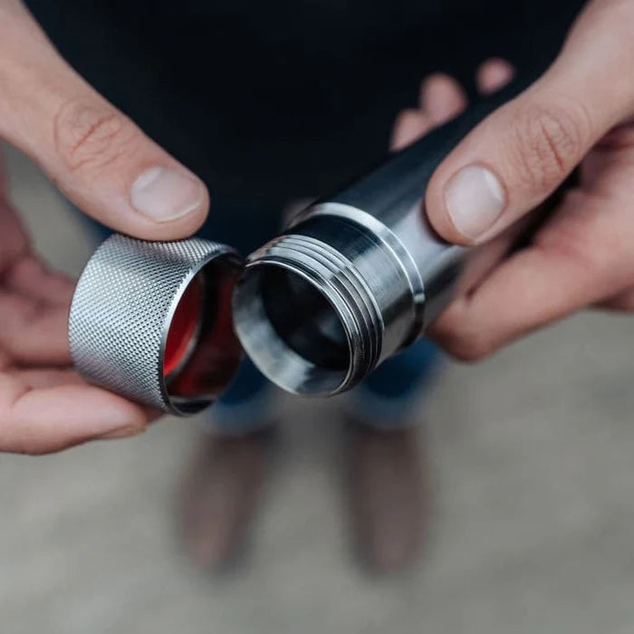 Aerospace-Grade Steel Hip Flask