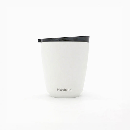 Insulated Steel Travel Mug (White)