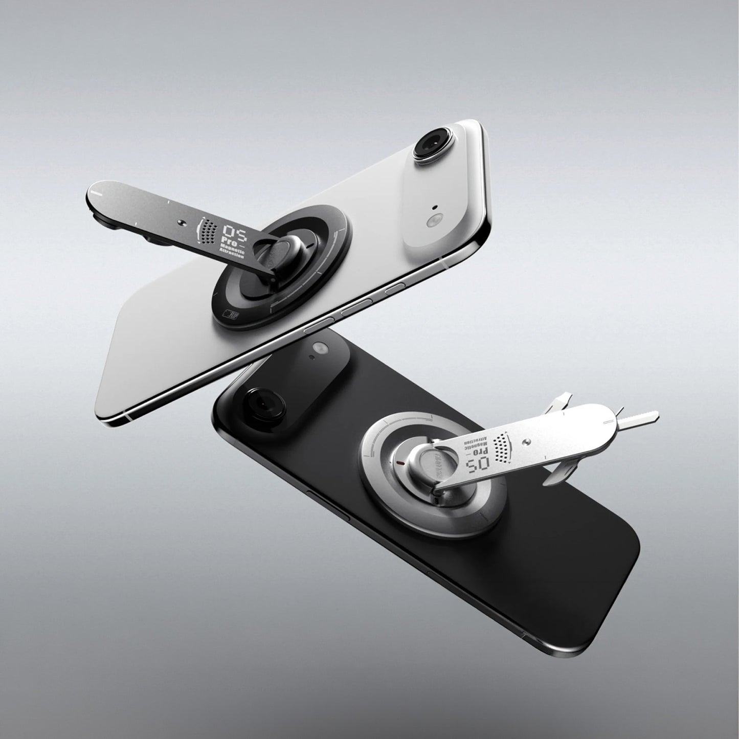 G05 Pro 8-in-1 Magnetic Phone Stand (Silver)