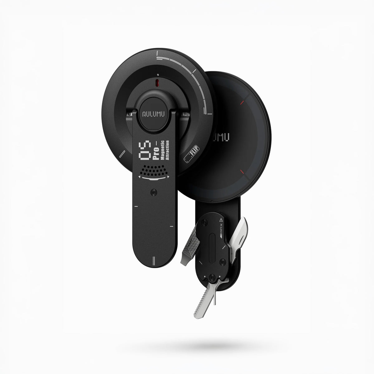 G05 Pro 8-in-1 Magnetic Phone Stand (Black)