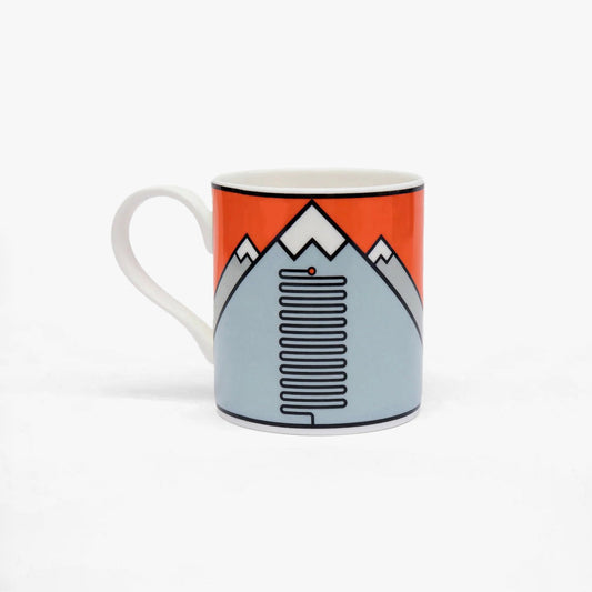 L'Alpe D'Huez Cyclist's Mug