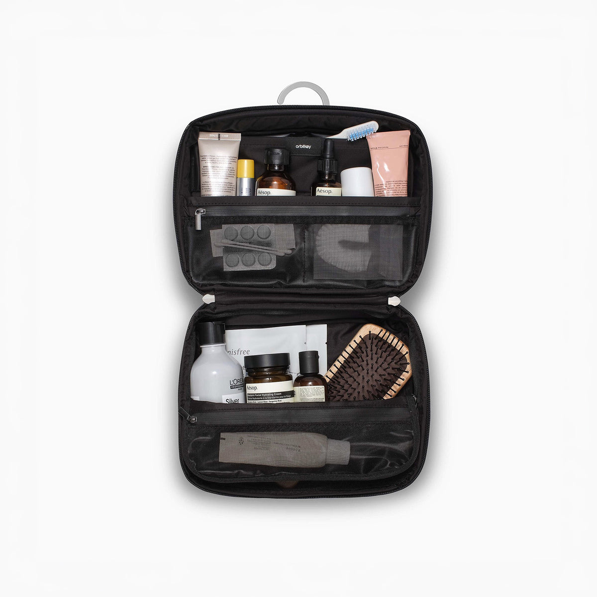 Hanging Toiletry Bag L (Black)