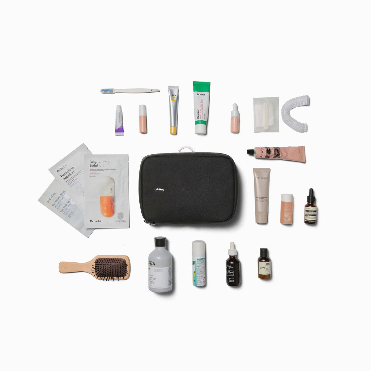 Hanging Toiletry Bag L (Black)