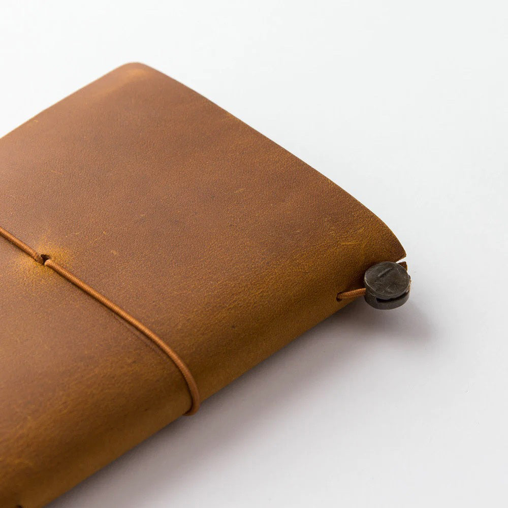 Leather Travel Journal (Camel)