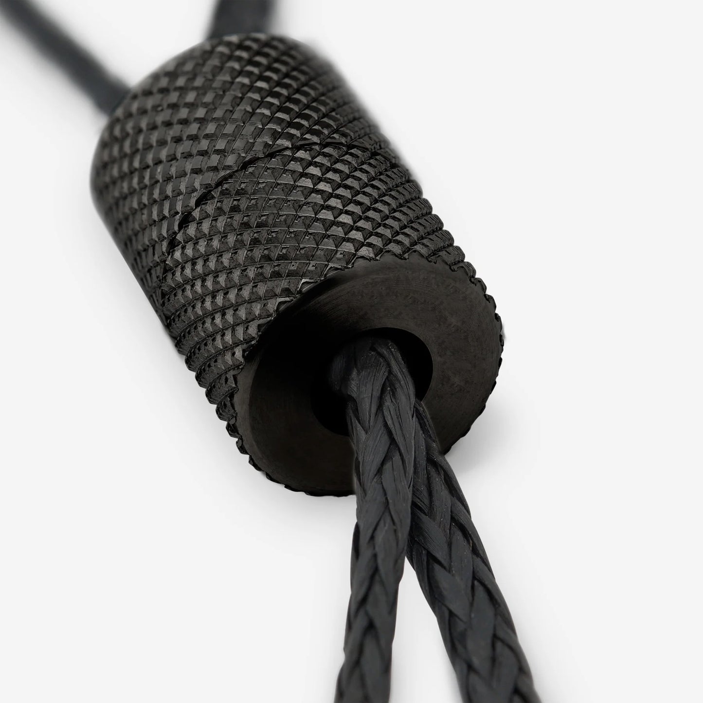 Black Steel Key Loop