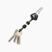 Black Steel Key Loop