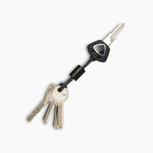 Black Steel Key Loop