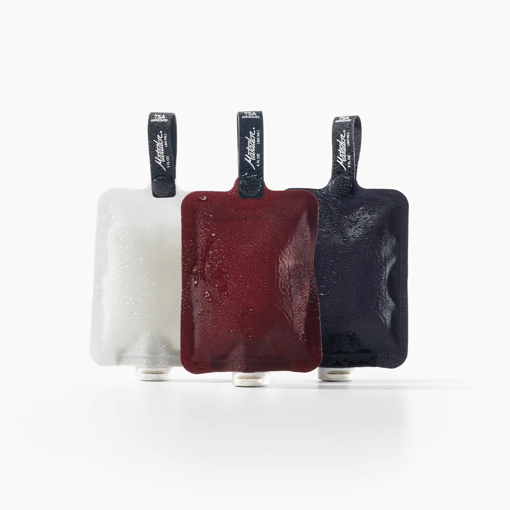 FlatPak Travel Toiletry Bottles (Warm Multi)