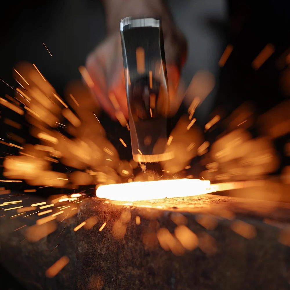 Hand-Forged Frying Pan + Lid (8")