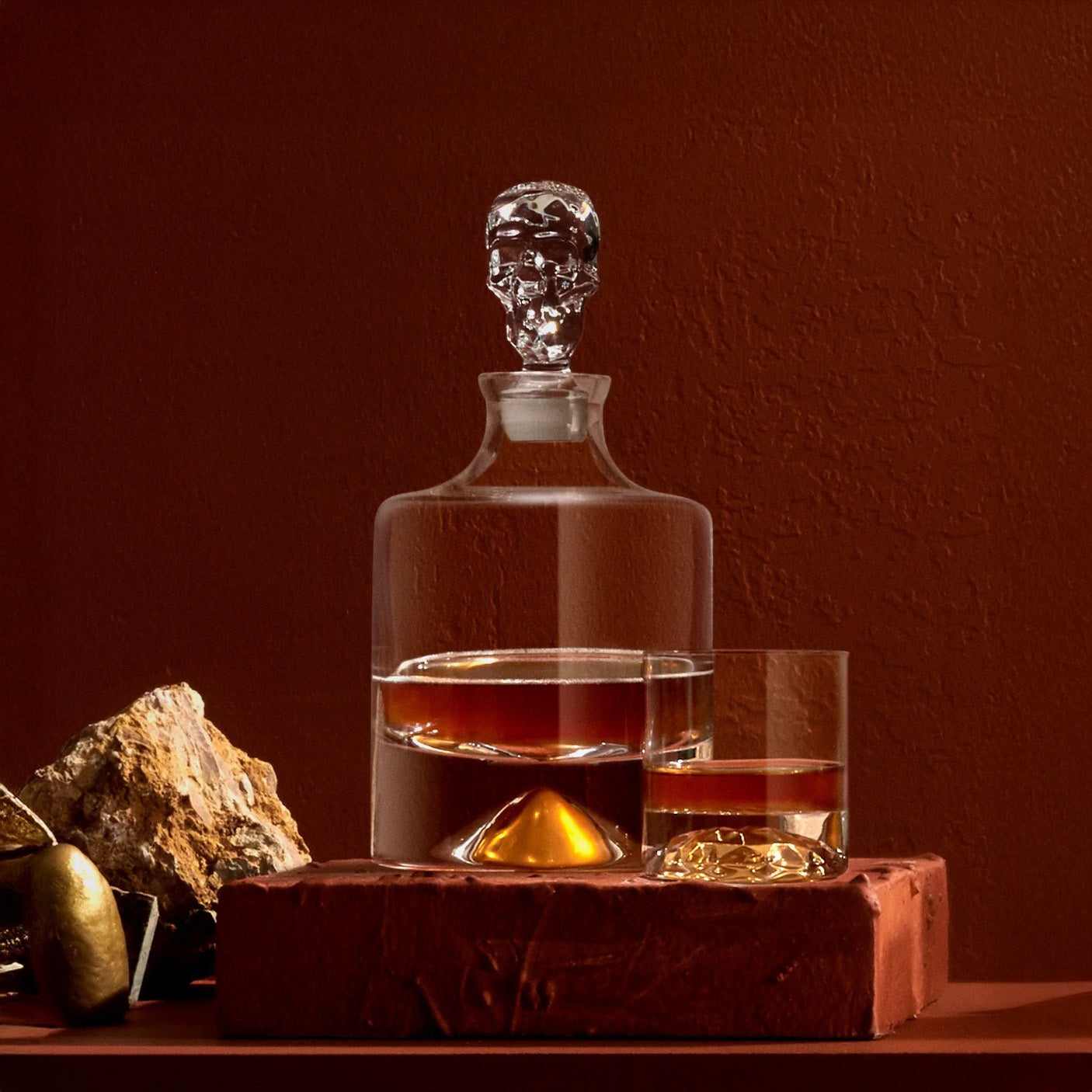 Shade Crystal Whisky Decanter