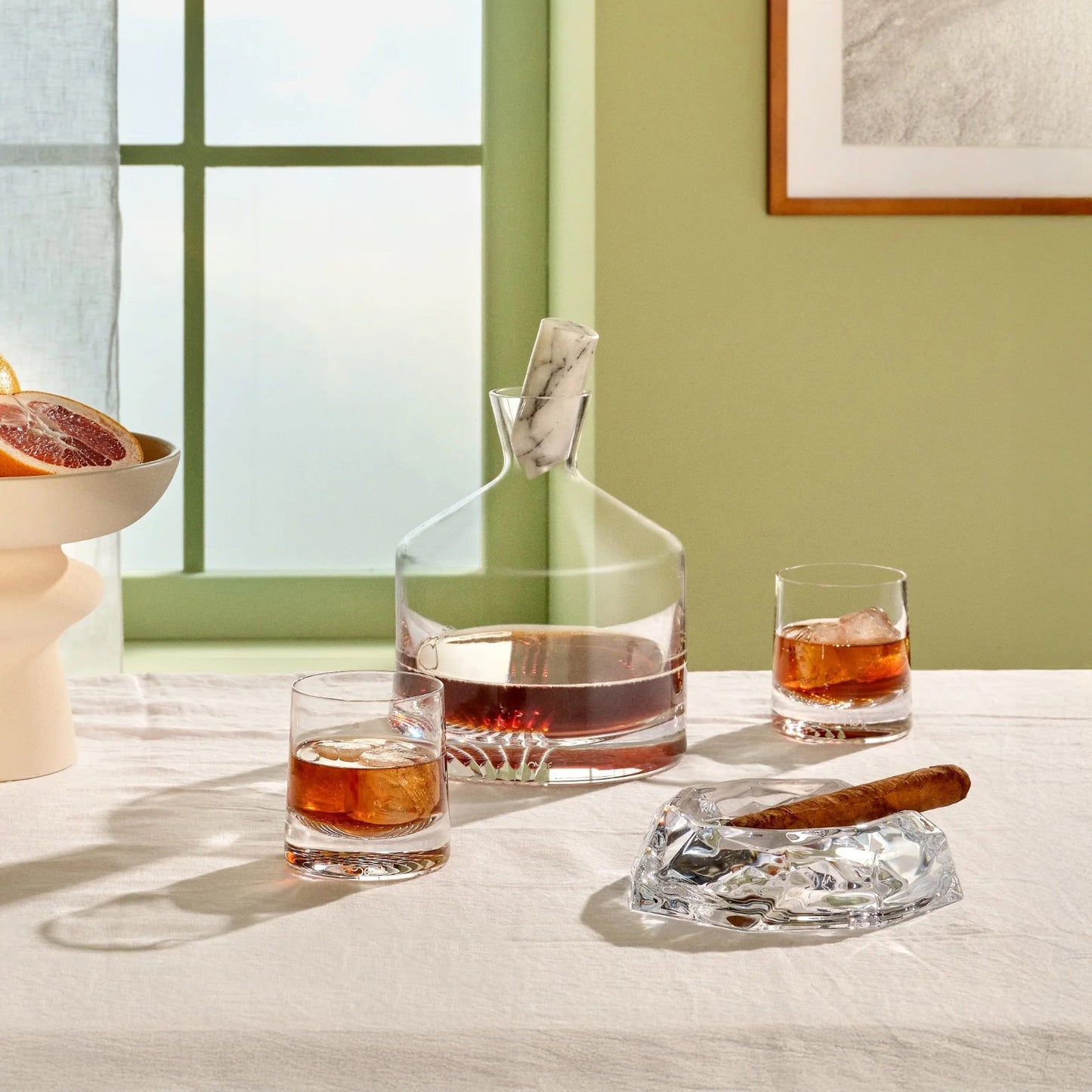 Alba Crystal Whisky Decanter