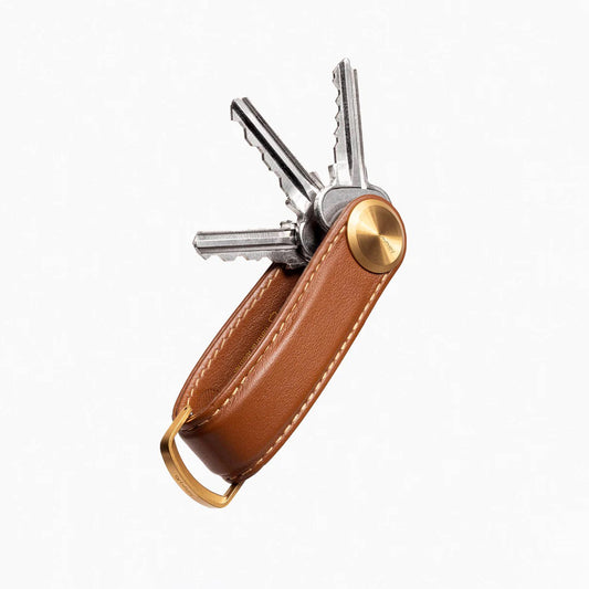 Pro Leather Key Organiser (Cedar)