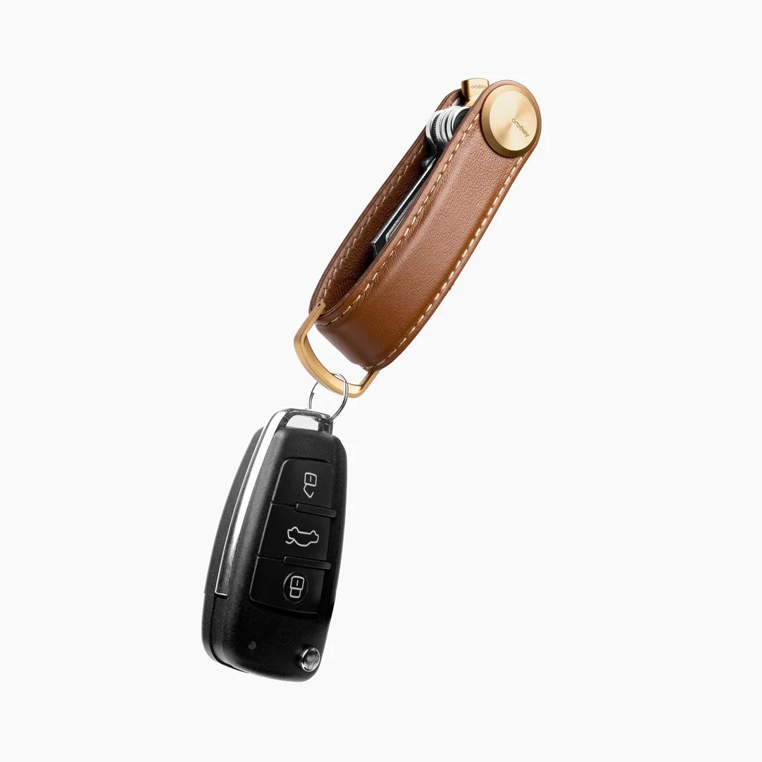 Pro Leather Key Organiser (Cedar)