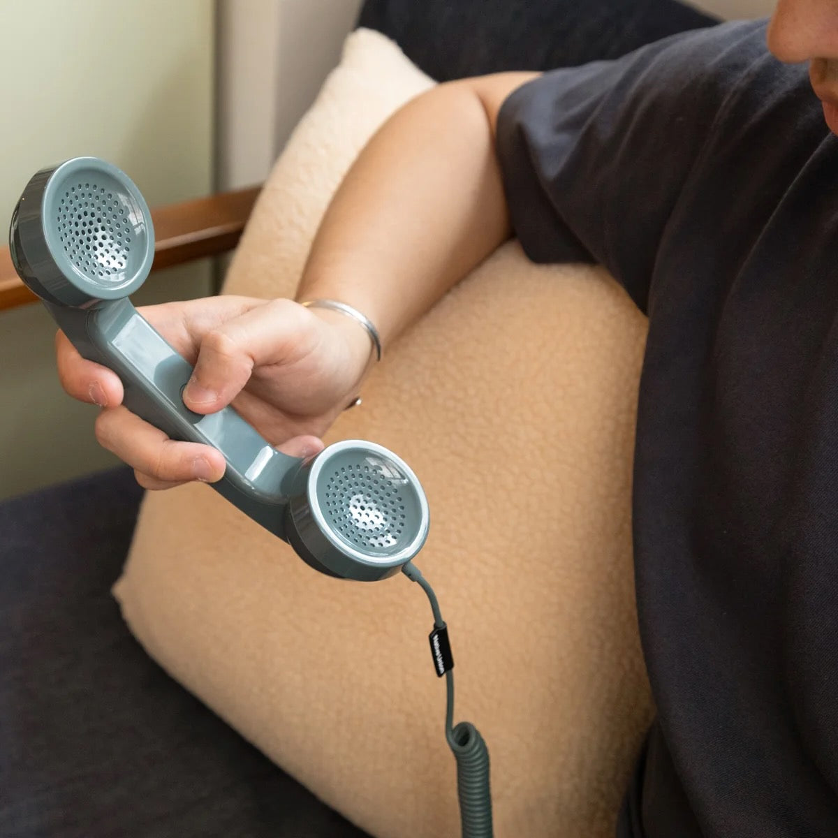 POP Phone Plug-In Handset (Slate Green)