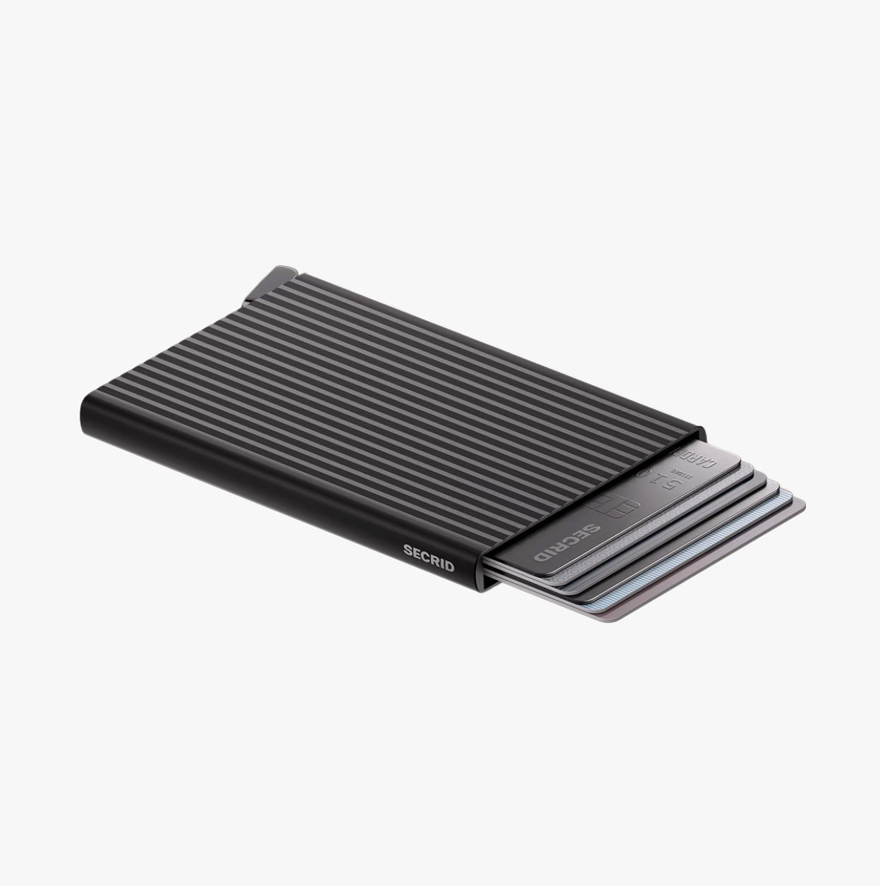 Premium Fluted Card Protector (Black)