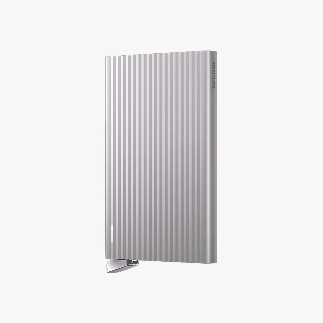 Premium Fluted Card Protector (Silver)