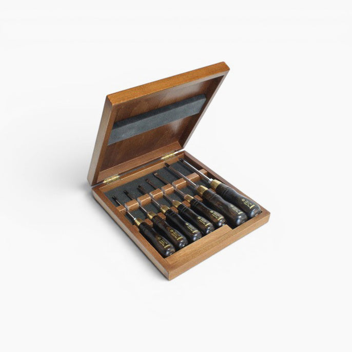 Beech Wood Screwdriver Set