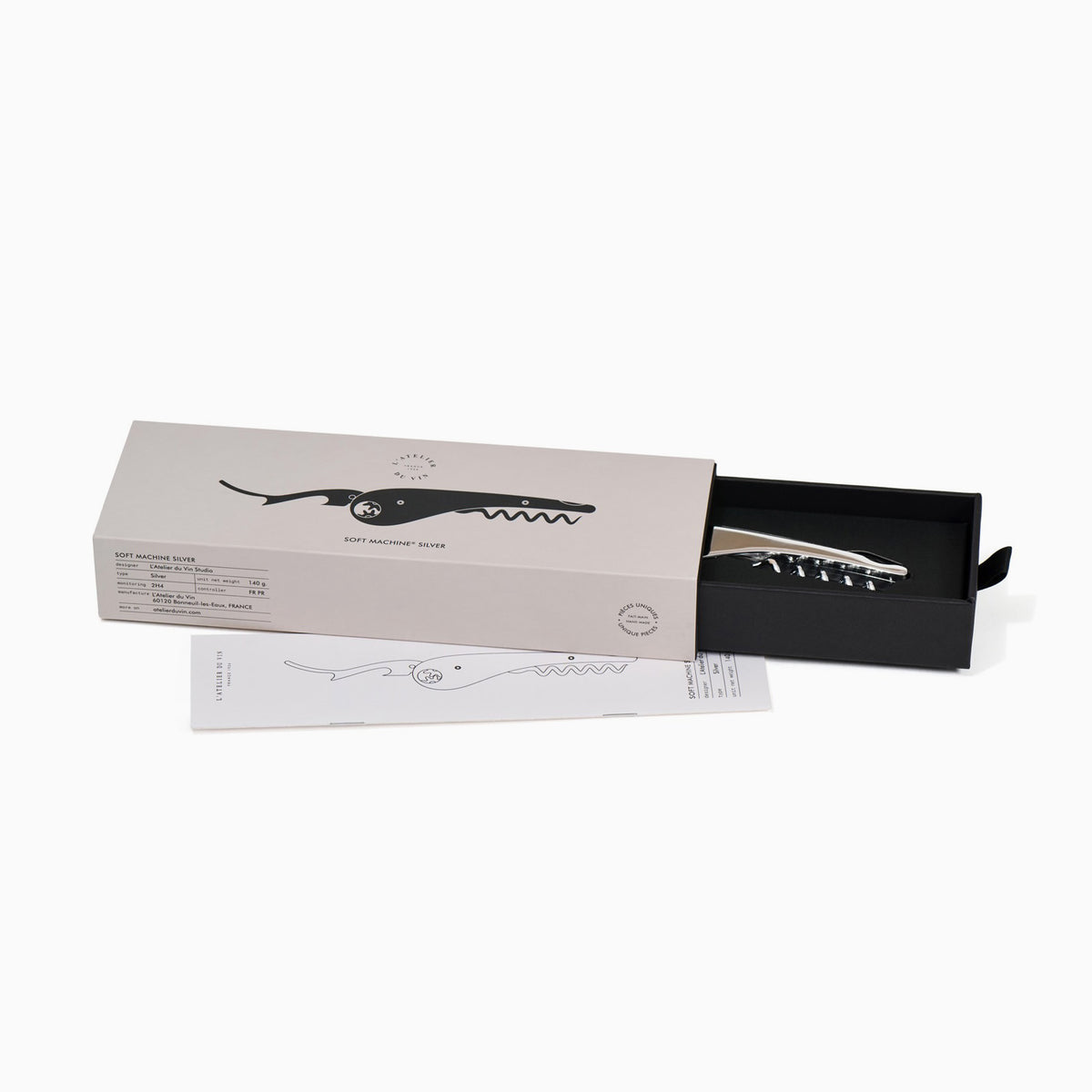 Silver Sommelier Wine Opener