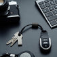 Black Steel Key Loop