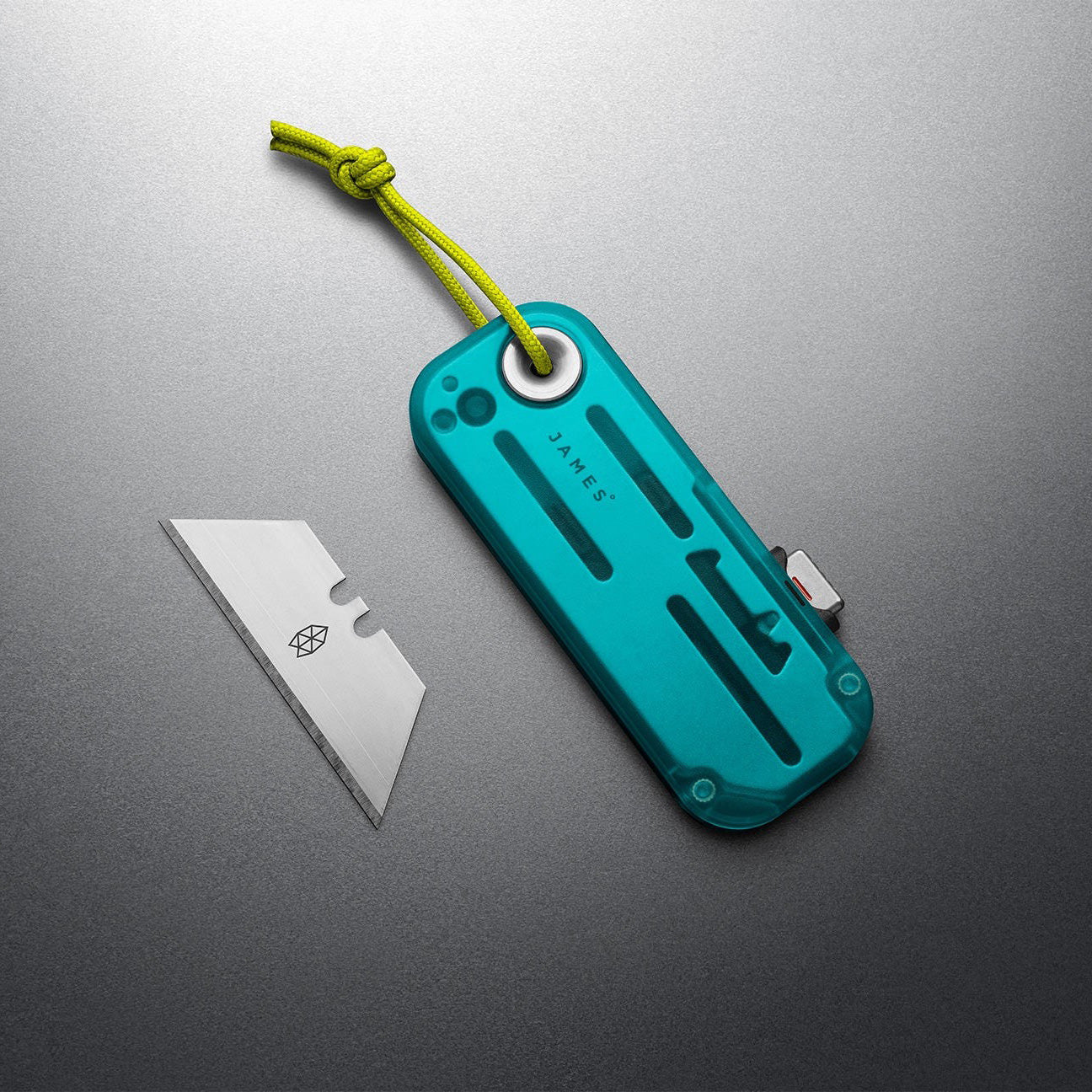 The Palmer Utility Box Cutter (Turquoise)
