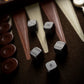 The TJB Titanium Dice Set
