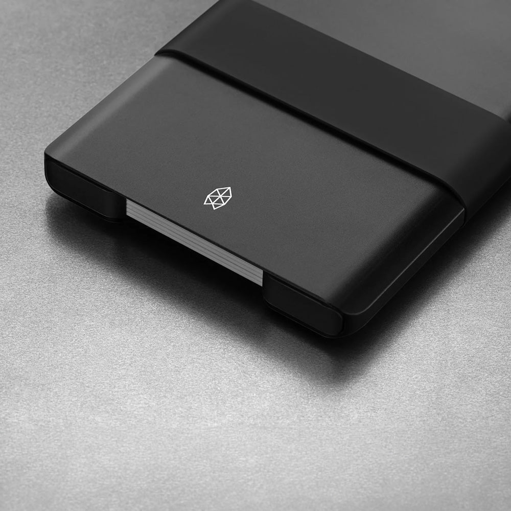 The Lowe Ultra-Slim Wallet (Black + Black)