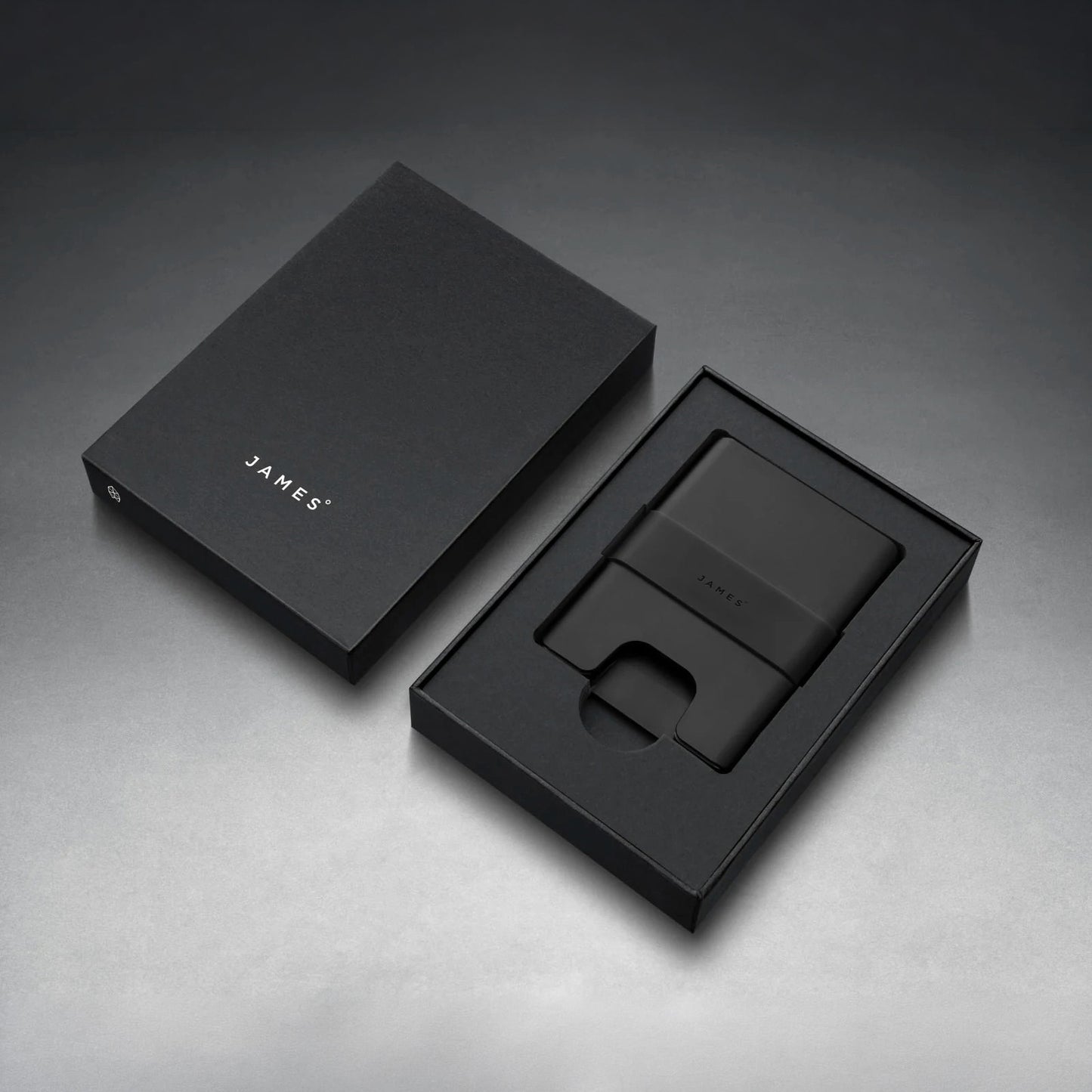The Lowe Ultra-Slim Wallet (Black + Black)