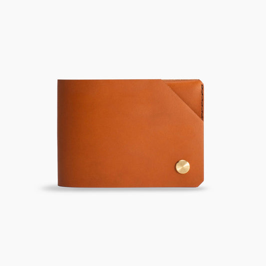 Leather Travel Wallet (Whisky)