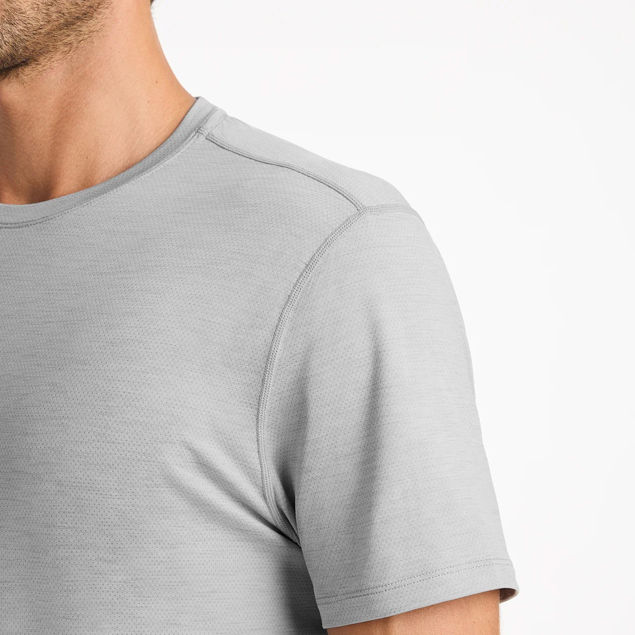 Interval Training Shirt (Light Grey)