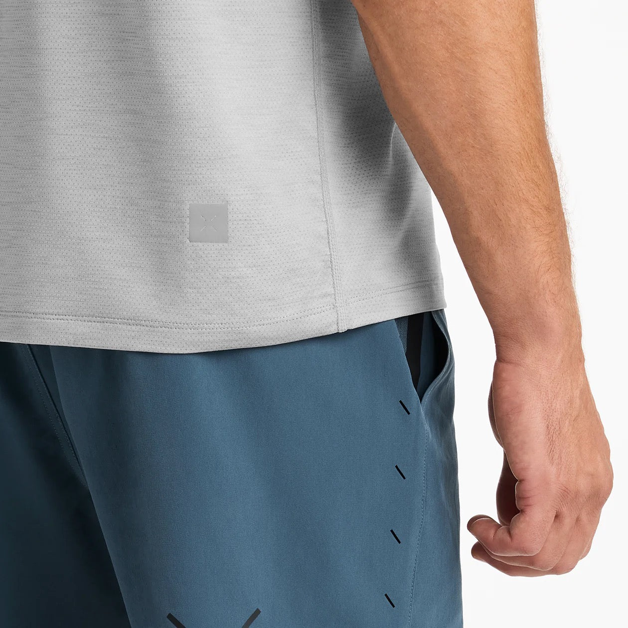 Interval Training Shirt (Light Grey)