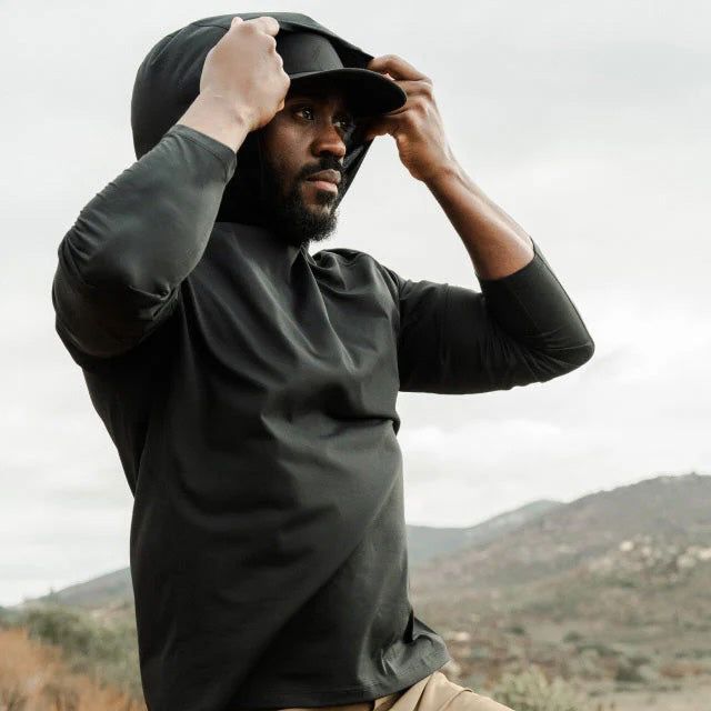 Tactical Hooded Sweatshirt (Black)