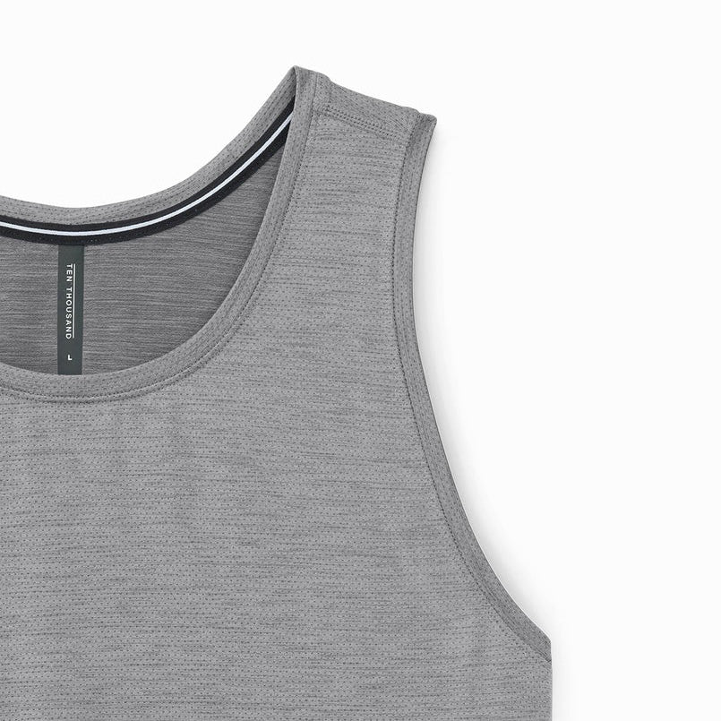Interval Training Singlet (Grey)
