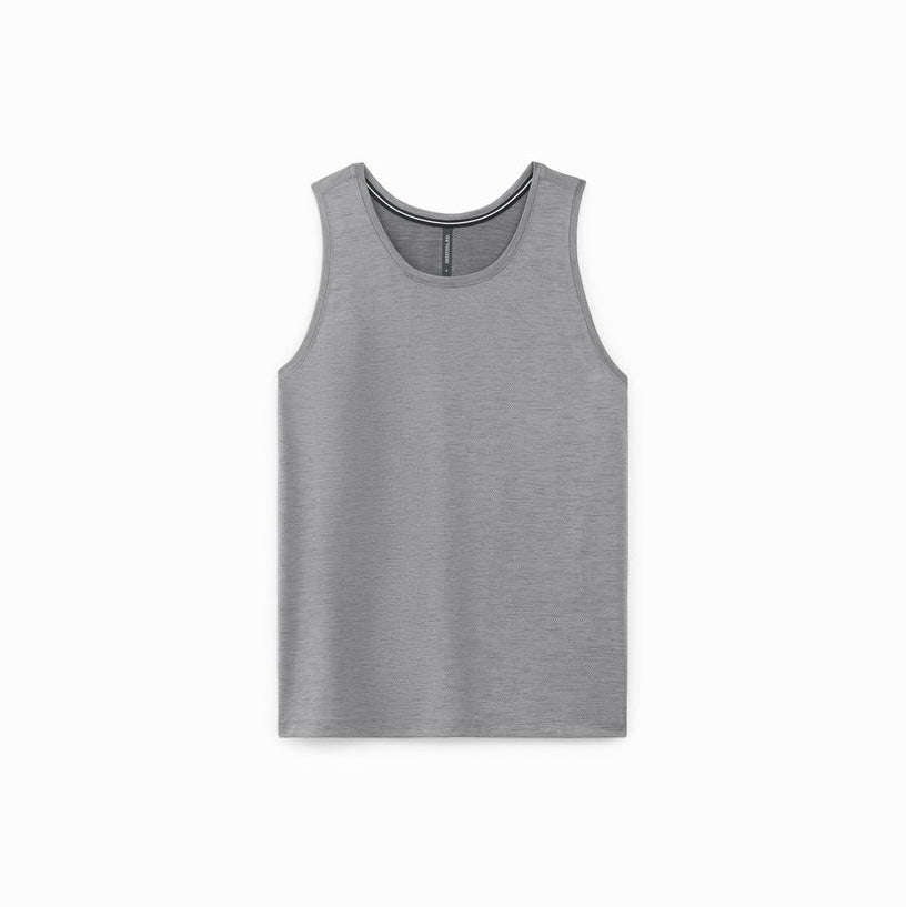 Interval Training Singlet (Grey)