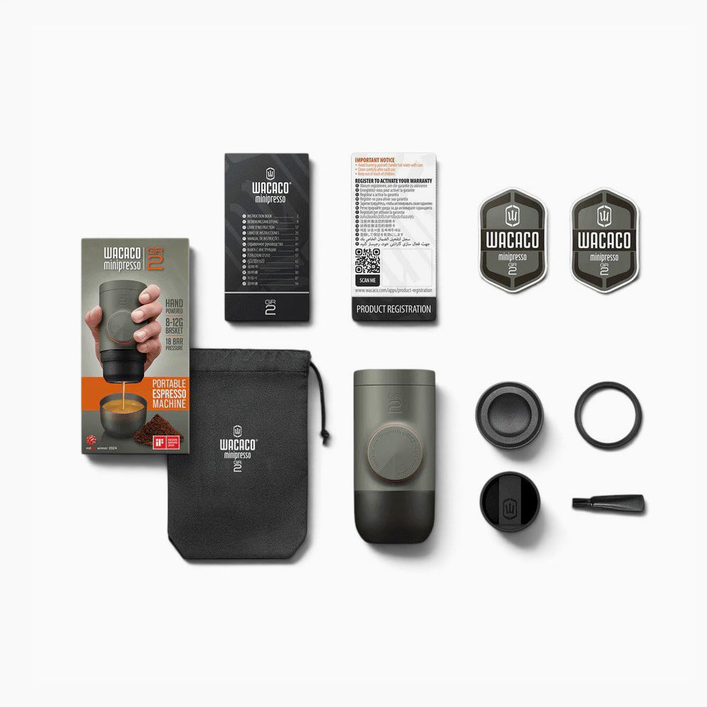 Minipresso GR2 Espresso Machine + Carry Case