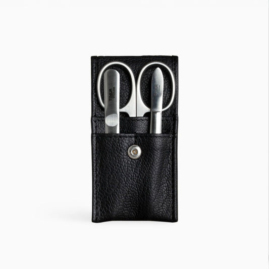 3-Piece Leather Manicure Set
