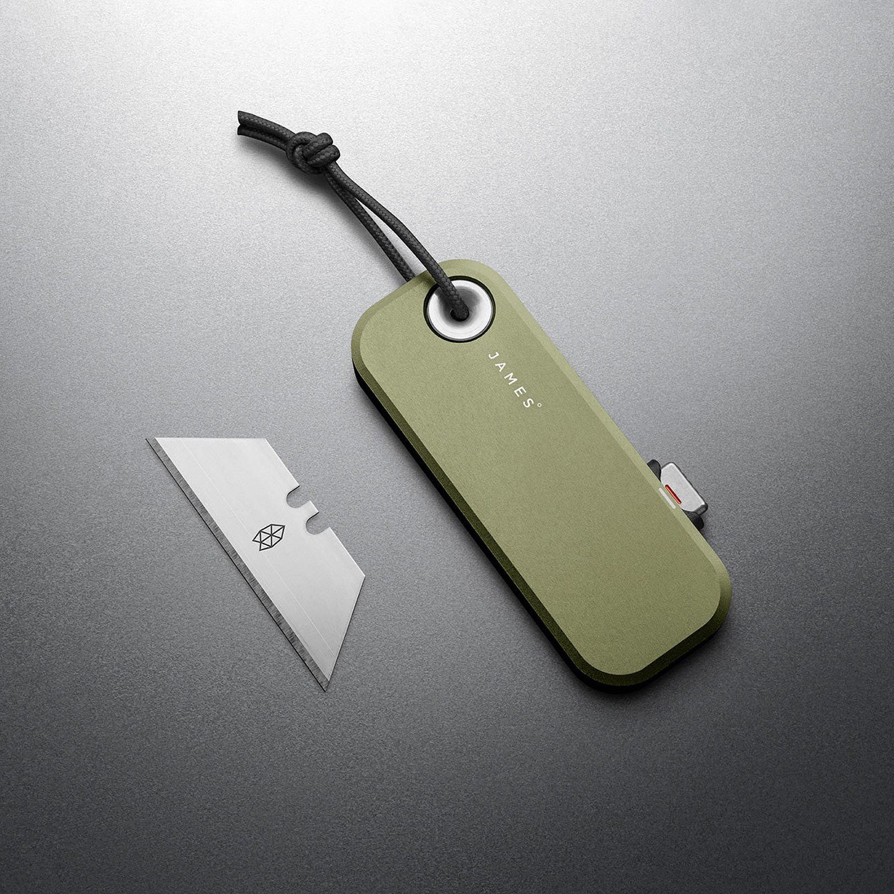 The Palmer Utility Box Cutter (OD Green)