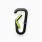 The Hardin Carabiner (Black + Electric Moss)