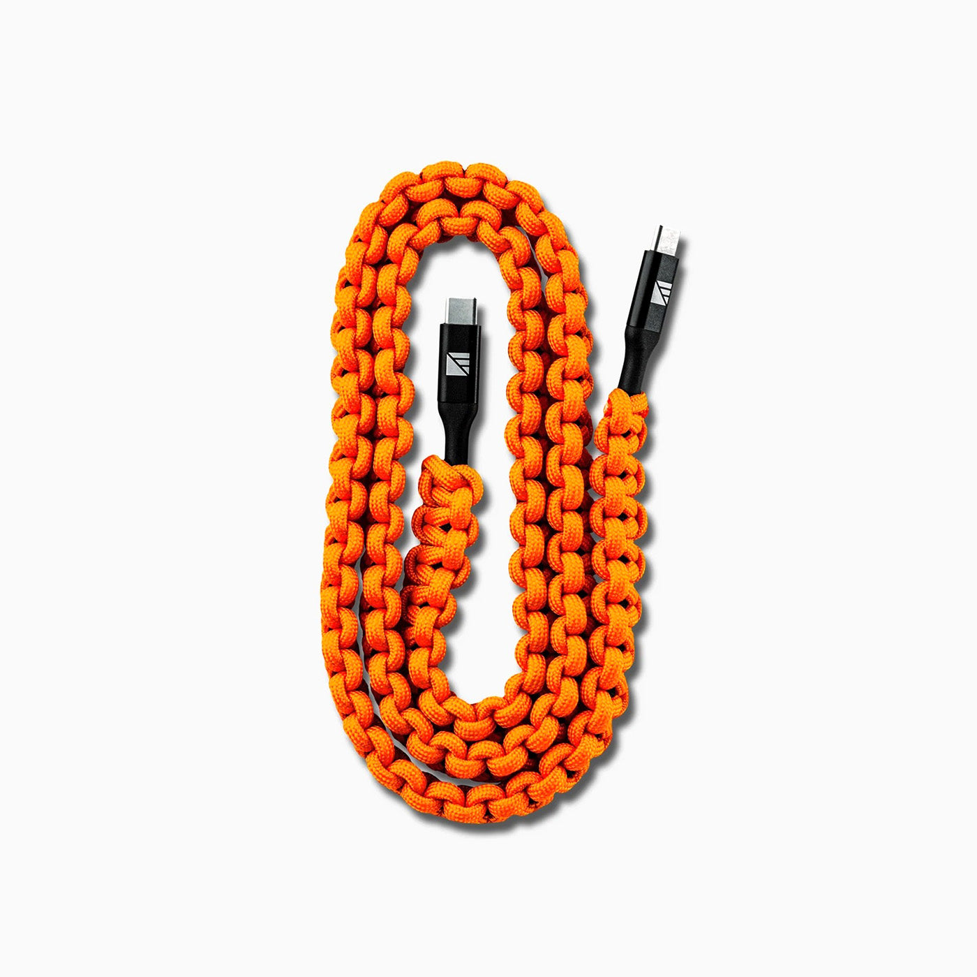 Paracord Charging Cable (Orange / USB-C)