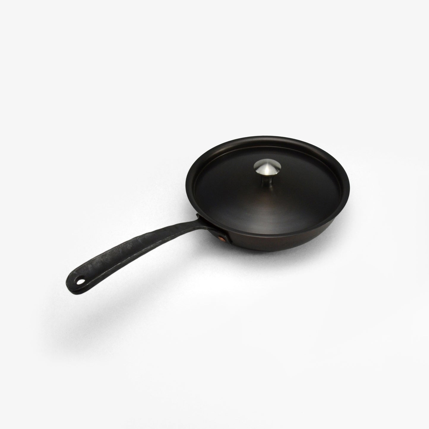 Hand-Forged Frying Pan + Lid (8")