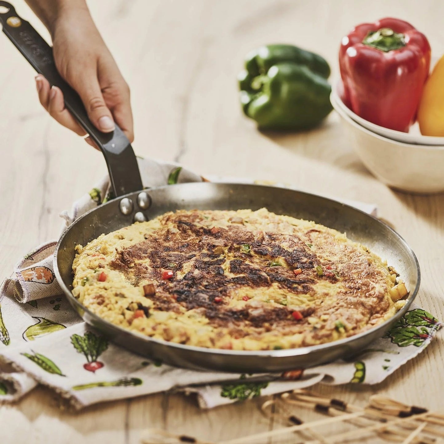 Carbon Steel Omelette Pan (28cm)
