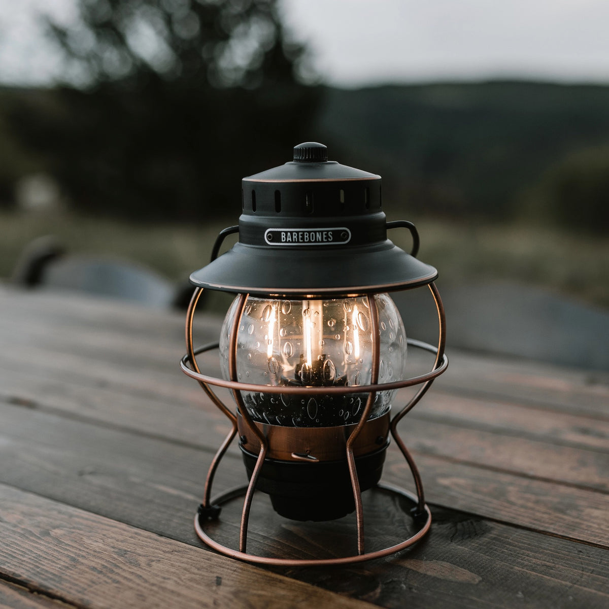 Bronze Railroad Lantern