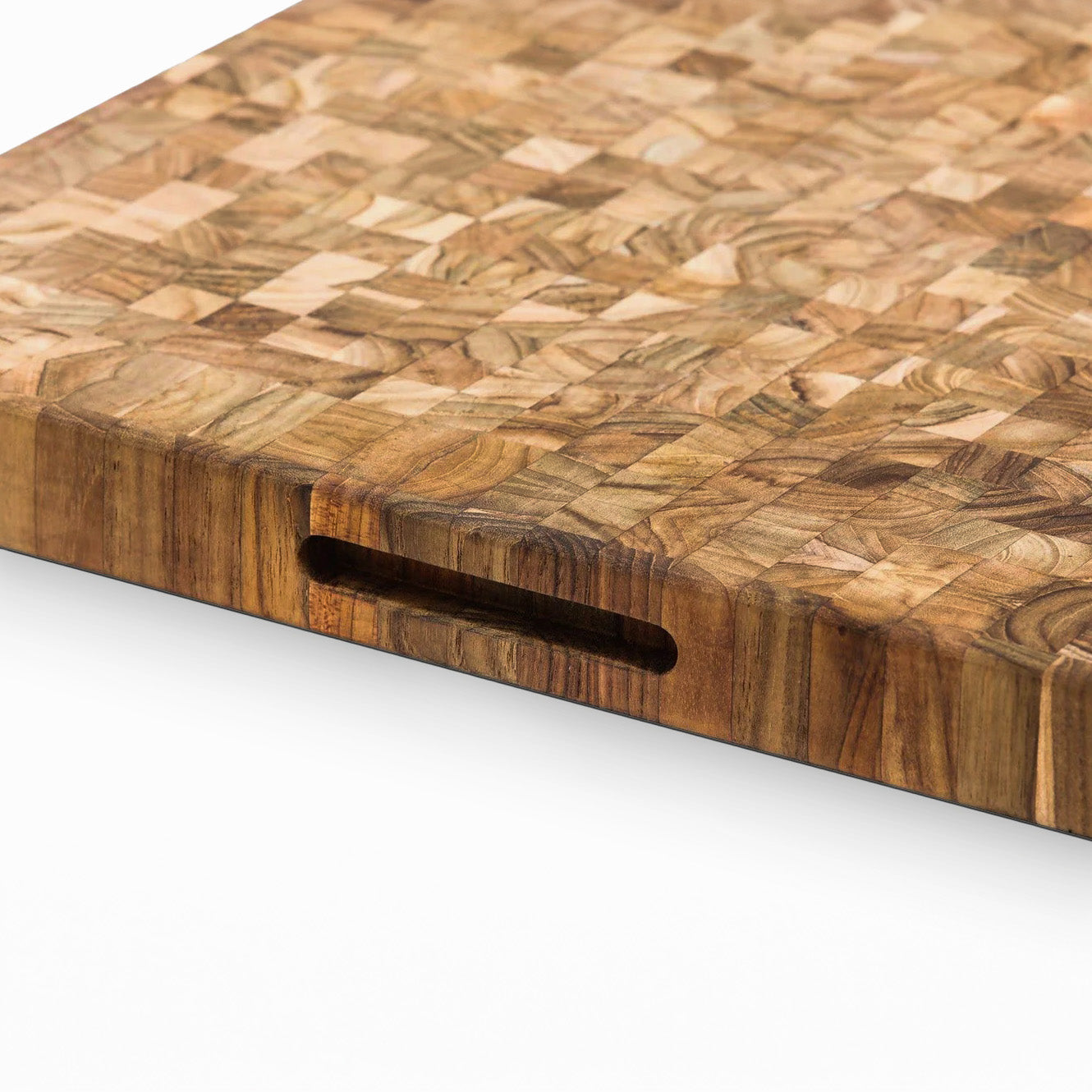 Large Teak Butcher Block Cutting Board