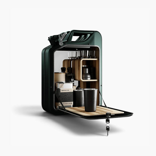 Jerry Can Drinks Bar (Racing Green + Red Gum)