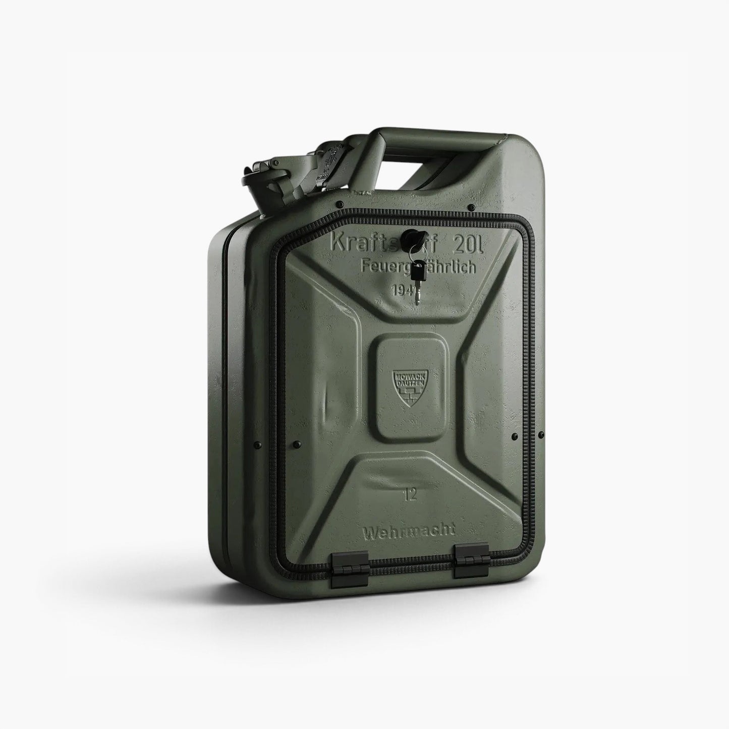 Jerry Can Drinks Bar (Army Green + Red Gum)