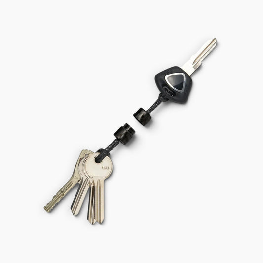 Black Steel Key Loop